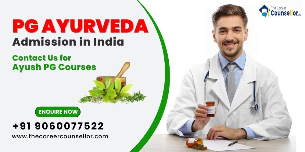 PG Ayurveda admission