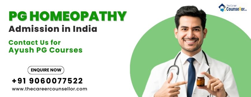 PG Homeopathy admission